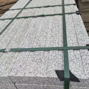 郑州 白麻花岗岩直行盲道石，盲条，地铺石