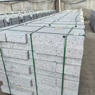 郑州 白麻花岗岩路沿石，弧形路沿石，道牙石，马路牙子，界石，路缘石，平沿石，直岩石，平缘石等