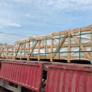 郑州 芝麻白花岗岩地铺石出口专车-泰国游