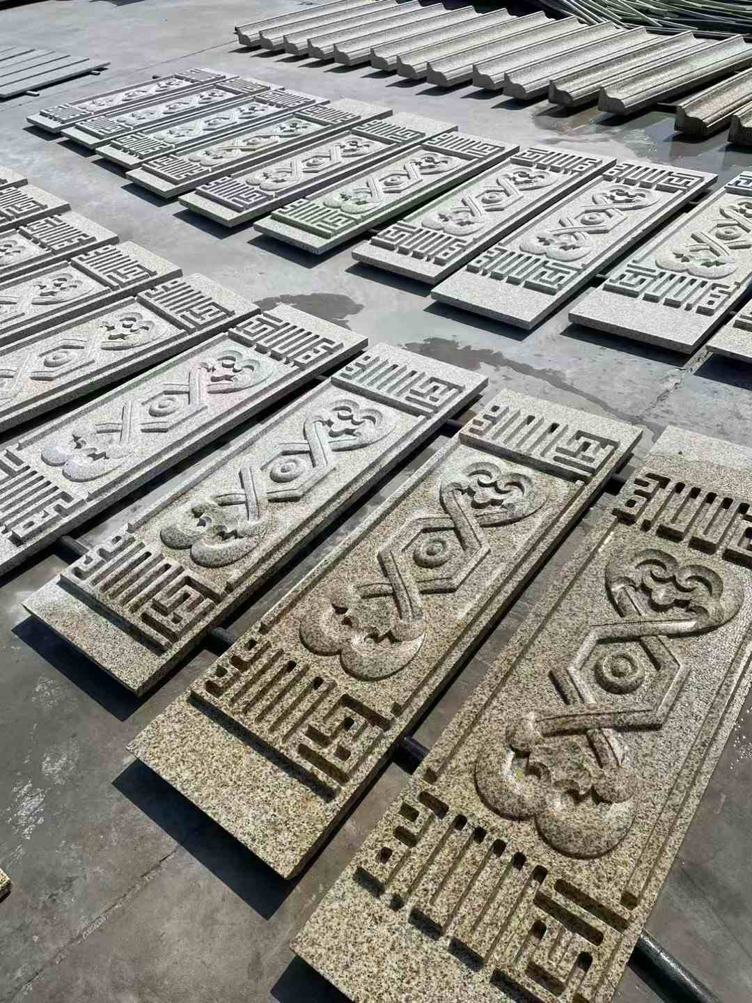 郑州 黄金麻花岗岩外墙雕刻板